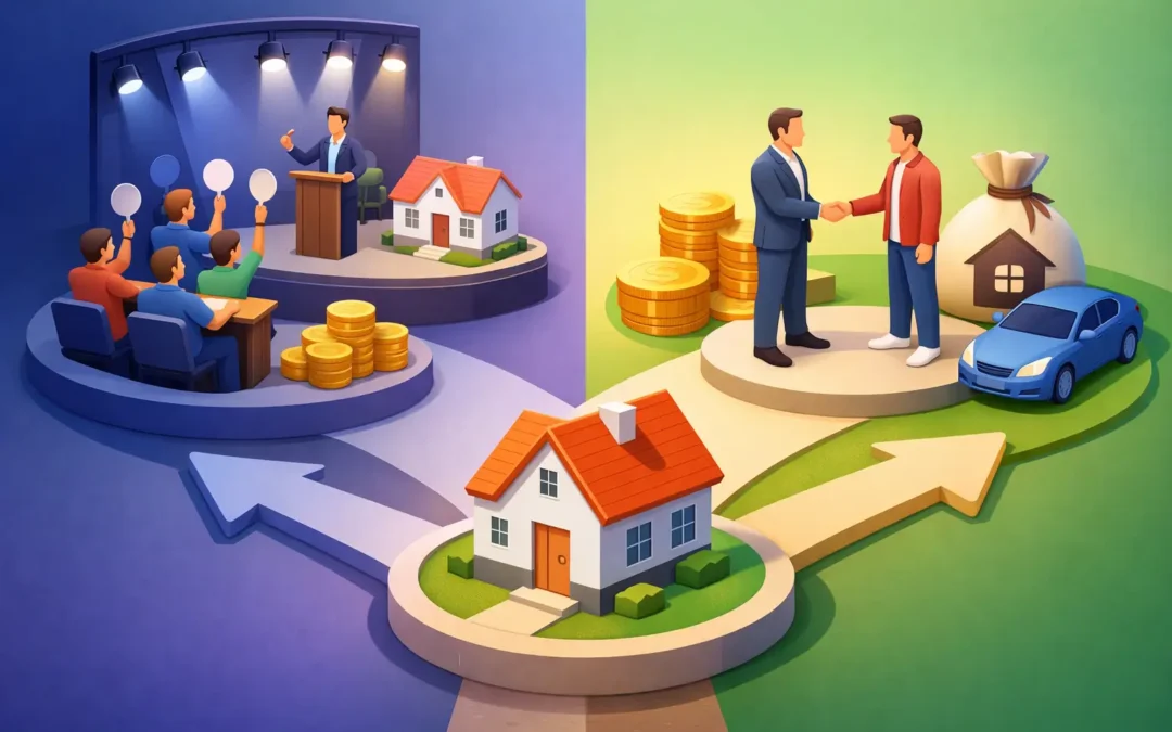 Auction or Cash Buyer: Which Sale Fits You?