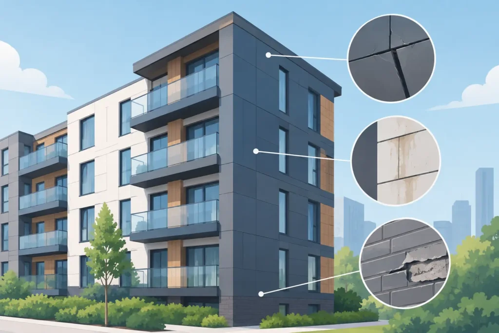 Apartment & Flats Cladding Issues When Selling